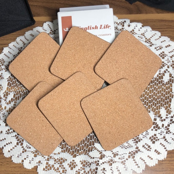 Vintage Coasters English Life Herbs made in England set of 6 - Picture 3 of 6